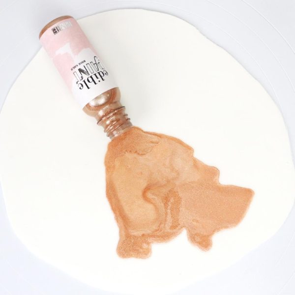 PME Edible Paint 20g - Rose Gold - Image 4