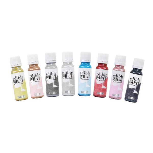 PME Edible Paint 20g - Metallic Blue - Image 9