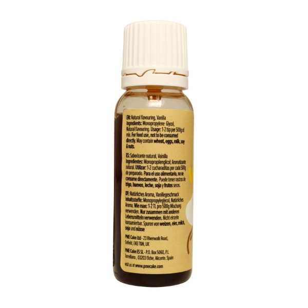 PME 100% Natural Flavour Vanilla 25g - Image 4