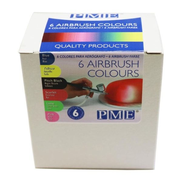 PME Airbrush Colours 25g (Pack of 6) - Image 8