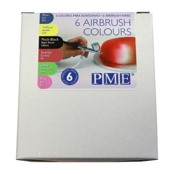 PME Airbrush Colours 25g (Pack of 6) - Image 9