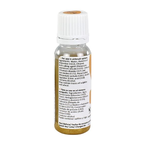 PME Airbrush Colour Gold 25g - Image 5