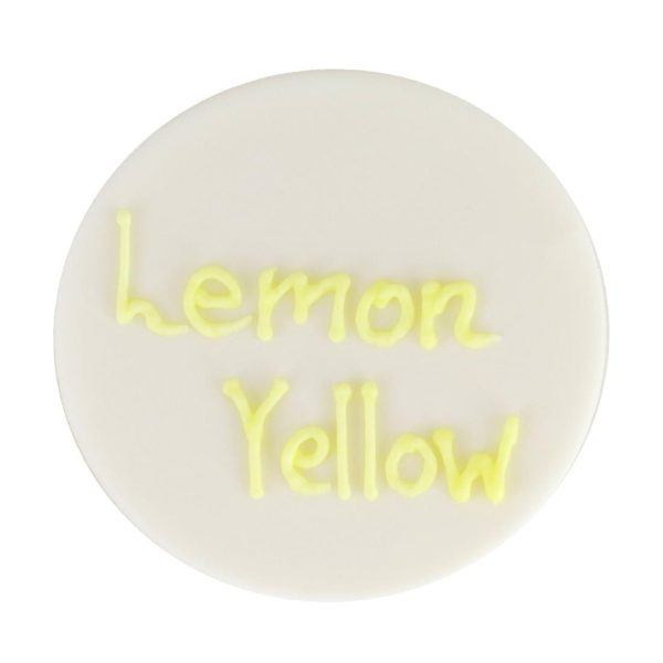 PME 100% Natural Food Colour - Lemon Yellow 25g - Image 10