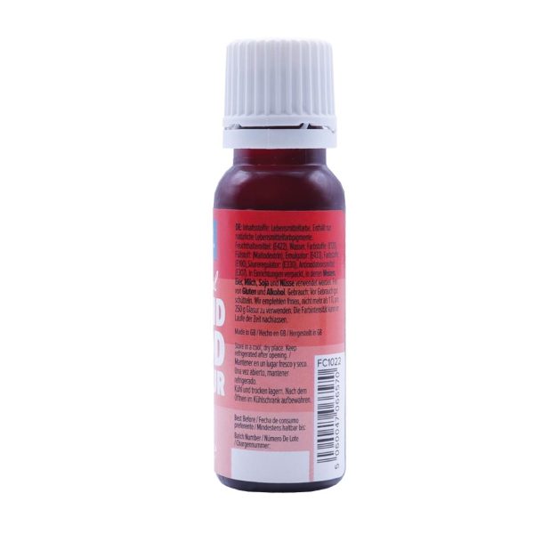 PME 100% Natural Food Colour - Red 25g - Image 3