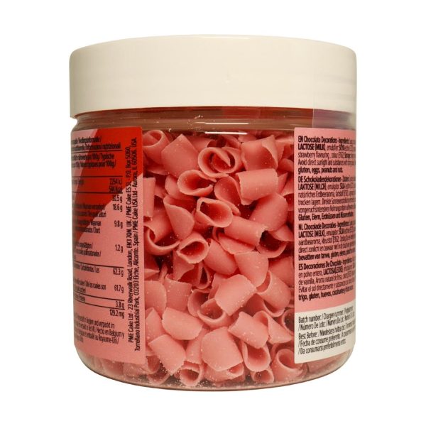 PME Chocolate Curls Strawberry 85g - Image 3