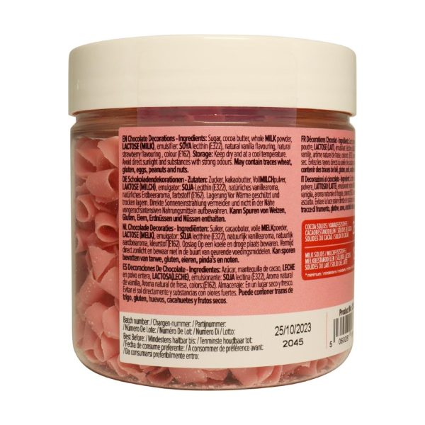 PME Chocolate Curls Strawberry 85g - Image 4