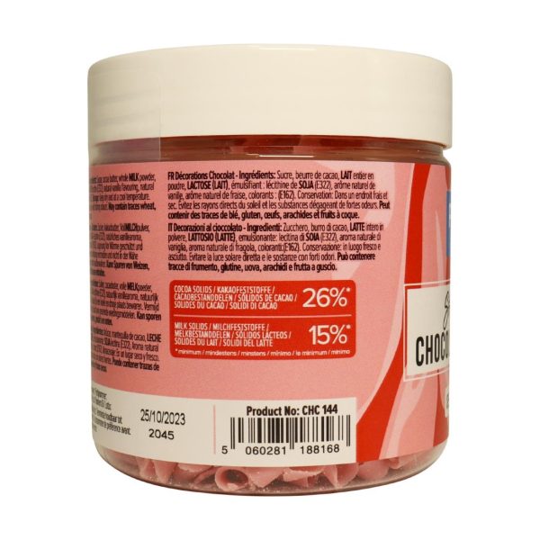PME Chocolate Curls Strawberry 85g - Image 5
