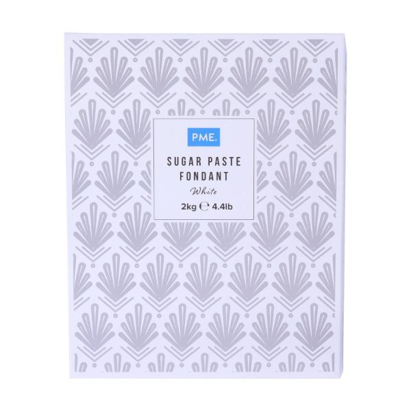 PME Sugar Paste Fondant White 2kg