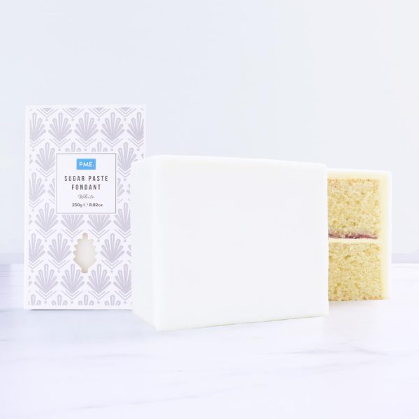 PME Sugar Paste Fondant White 250g - Image 4