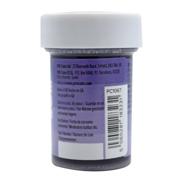 PME Concentrated Paste Food Colour - Regal Purple 25g - Image 2