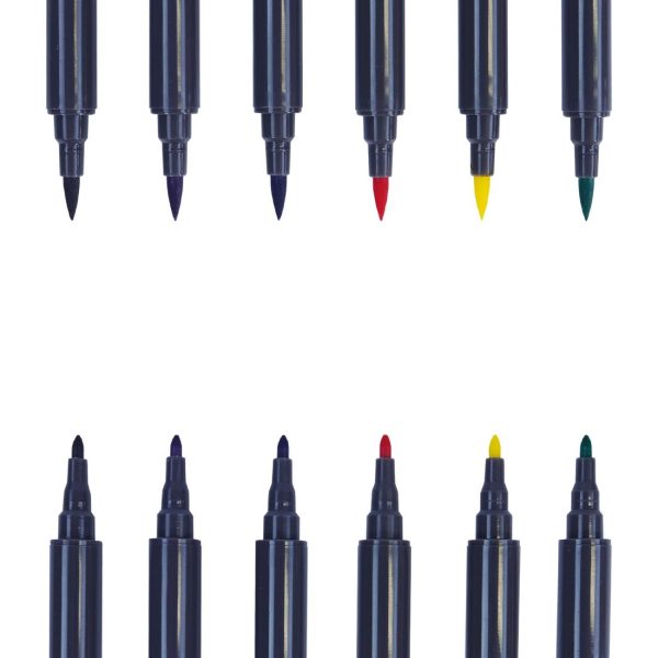 PME Brush & Fine Pen Set - Bold (Pack of 6) - Image 2