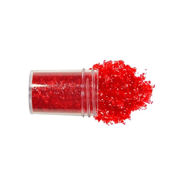 PME Glitter Flakes 7.1g - Red - Image 5