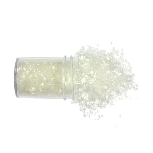 PME Glitter Flakes 7.1g - White - Image 3
