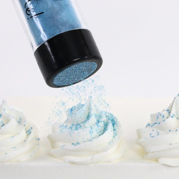 PME Lustre Snow Blue Edible Lustre Dust 10g - Image 4