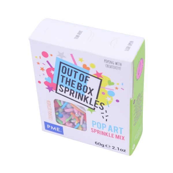 PME Out the Box Pop Art Sprinkle Mix 60g - Image 4