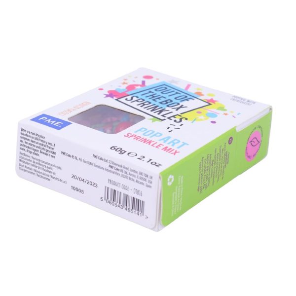 PME Out the Box Pop Art Sprinkle Mix 60g - Image 6