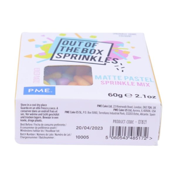 PME Out of the Box Matte Pastel Sprinkle Mix 60g - Image 5