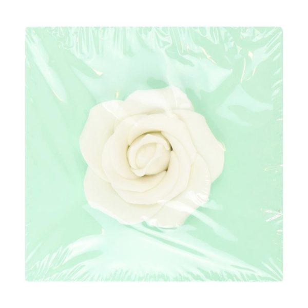 PME White Sugar Rose 90mm - Image 2