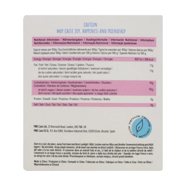 PME XL Out of the Box Sprinkle Mix Bubble Gum 250g - Image 3