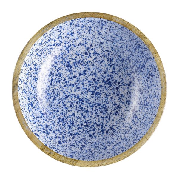 APS Mango Bowl Blue and White 240x75mm - Image 2