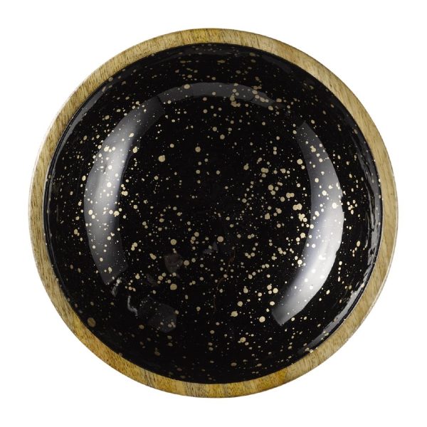 APS Mango Bowl Black and Gold 240x75mm - Image 3