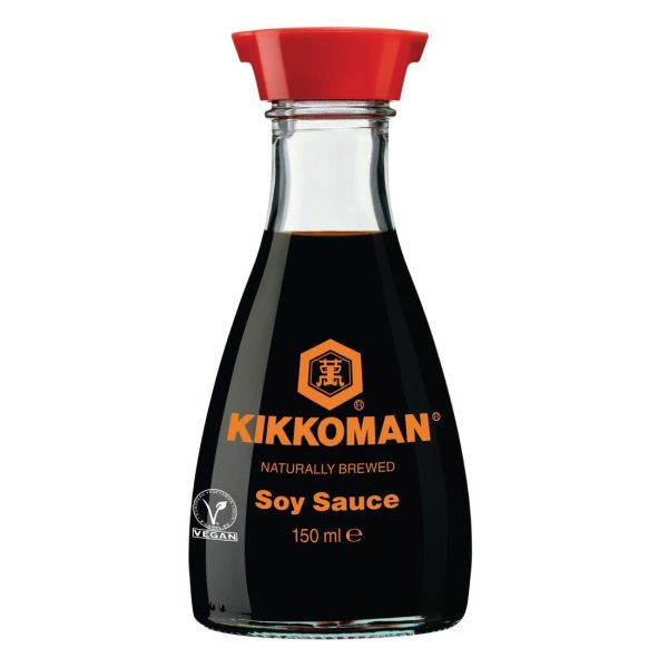 Kikkoman Soy Sauce 150ml (Pack of 6)