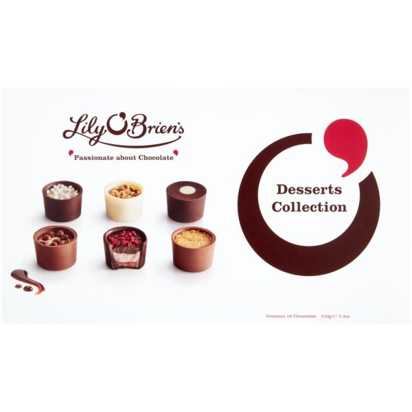 Lily O'Brien's Desserts Collection 210g (Pack of 8)