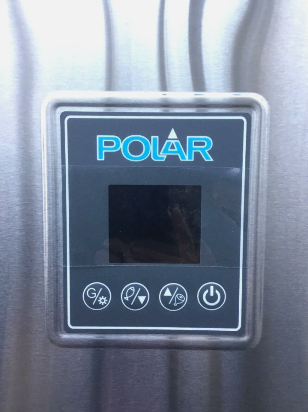 Polar UA003 Upright Premium Double Door Fridge - Image 6