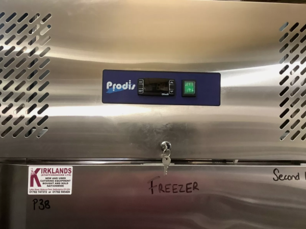 Refurbished Prodis Upright Stainless Steel Fridge GRN-1R - Image 2