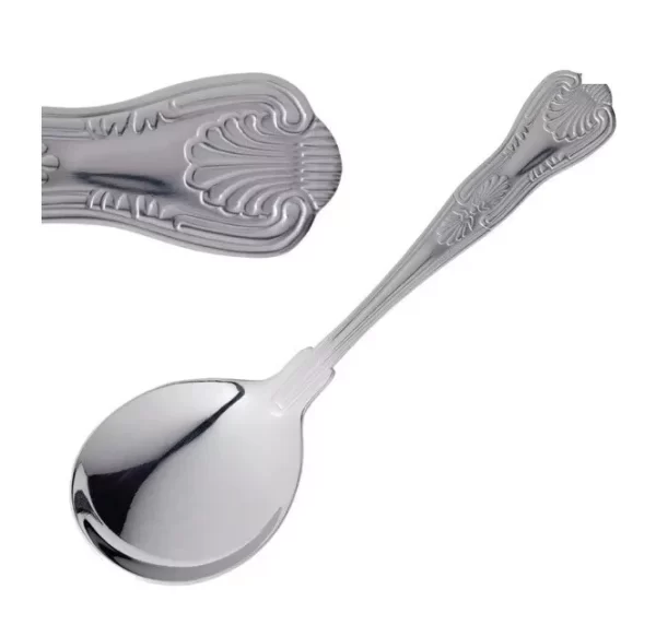 Pack of 12 Kings Soup Spoons