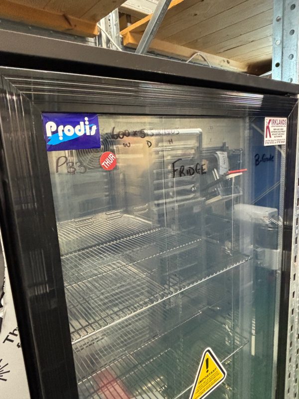 Prodis Upright Display Bottle Fridge Single Glass Door GC10 - Image 3