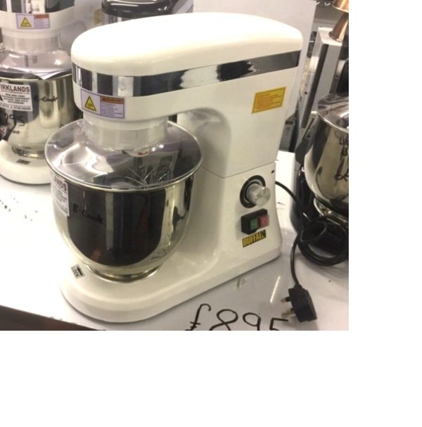 Buffalo White 7Ltr Counter Planetary Mixer