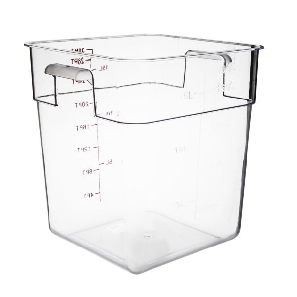 Hygiplas Polycarbonate Square Storage Container 15Ltr - Image 7