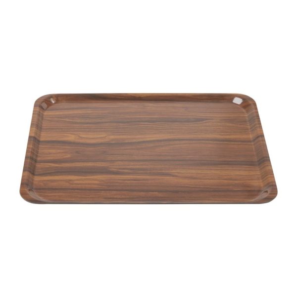 Cambro Capri Tray Walnut 460mm (Pack of 24) - Image 2