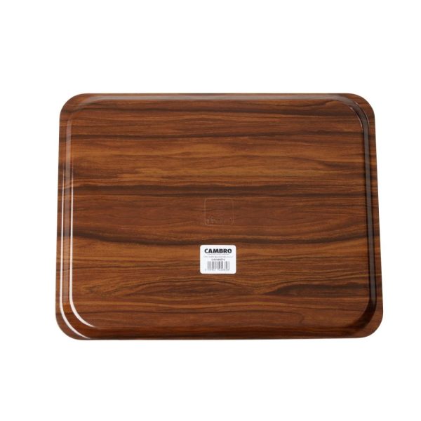Cambro Capri Tray Walnut 460mm (Pack of 24) - Image 3