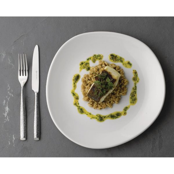 Churchill Organic White Round Plate 264mm (Pack of 12) - Image 3