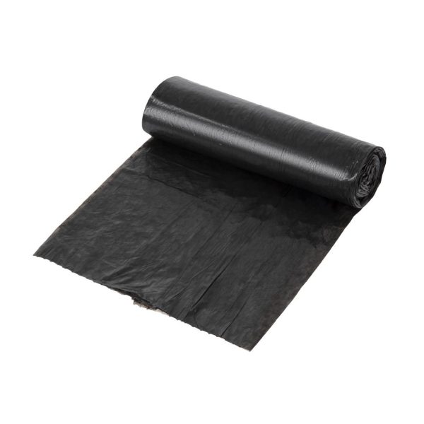 Jantex Large Medium Duty Black Bin Bags 80Ltr (Pack of 10) - Image 3