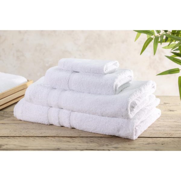 Mitre Comfort Nova Face Cloth White (Pack of 10) - Image 3