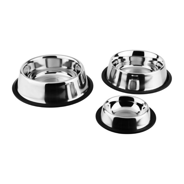 Bolero Stainless Steel Small Dog Bowl 150mm - Image 4