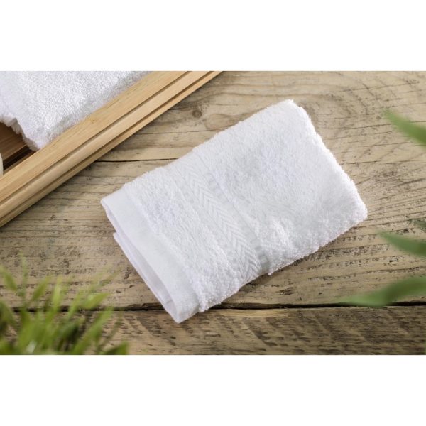 Mitre Comfort Nova Face Cloth White (Pack of 10)