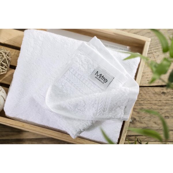 Mitre Comfort Nova Face Cloth White (Pack of 10) - Image 6