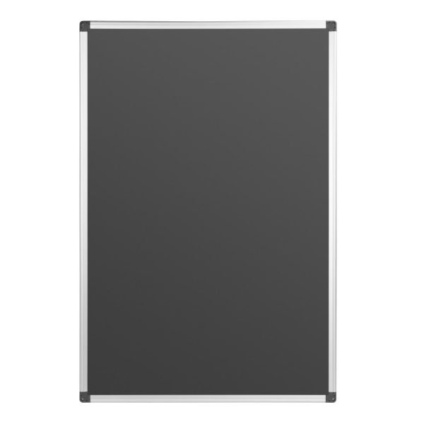 Olympia Black Magnetic Board 600x900mm