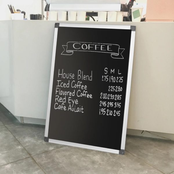 Olympia Black Magnetic Board 600x900mm - Image 5