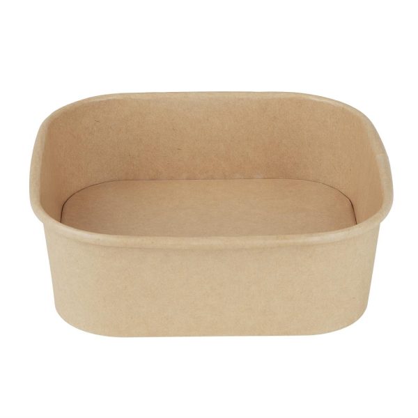 Fiesta Recyclable Square Container Bases 1000ml (Pack of 300) - Image 2