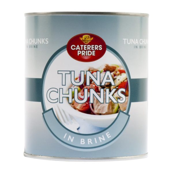 Caterers Pride Tuna Chunks in Brine 800g (Pack of 6)