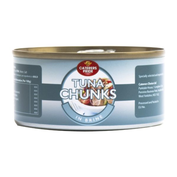 Caterers Pride Tuna Chunks in Brine 185g (12 Pack)