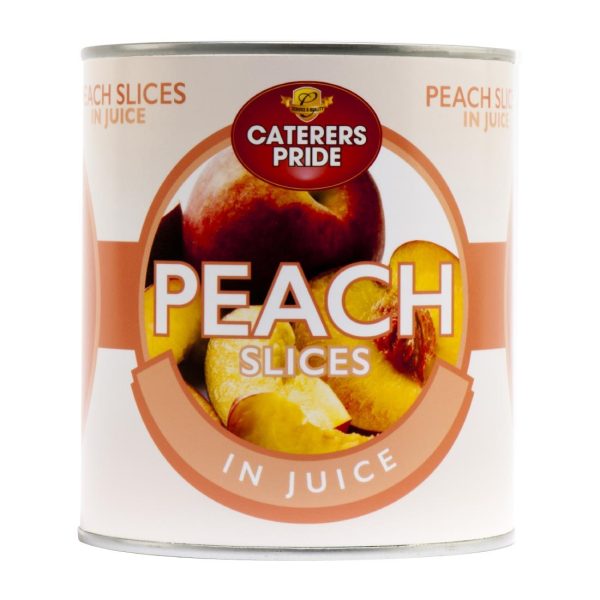 Caterers Pride Peach Slices in Juice 820g (6 Pack)