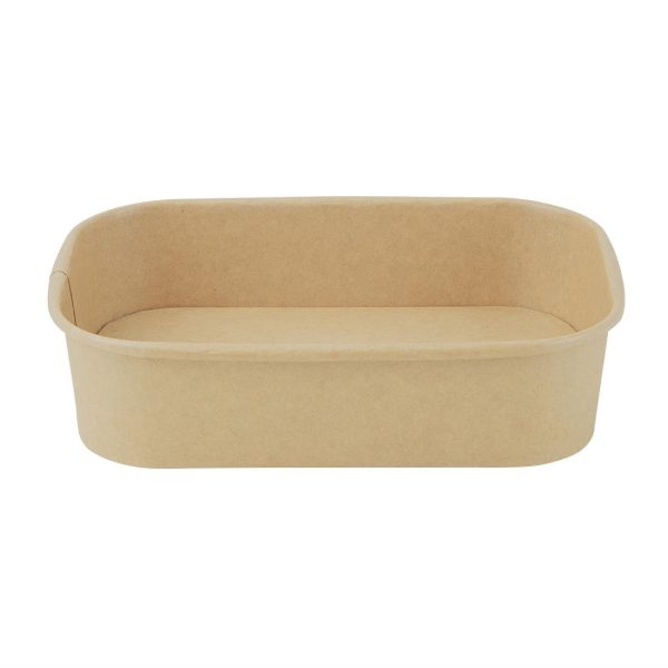 Fiesta Recyclable Rectangular Food Containers 500ml (Pack of 300) - Image 2
