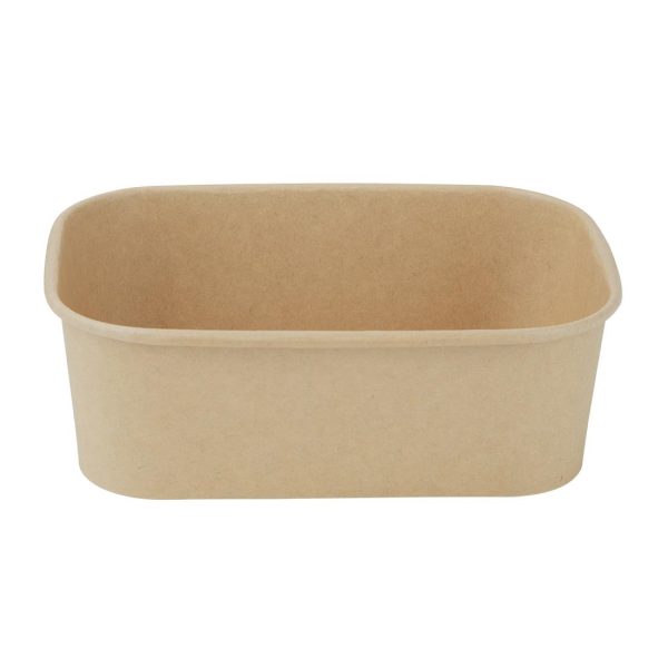 Fiesta Recyclable Rectangular Food Containers 750ml (Pack of 300) - Image 2