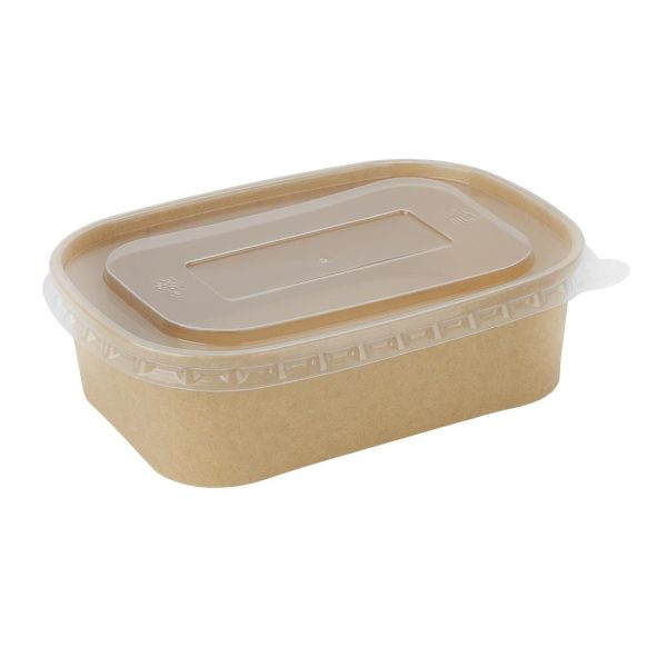 Fiesta Recyclable PP Lids for Rectangular Containers (Pack of 300) - Image 4